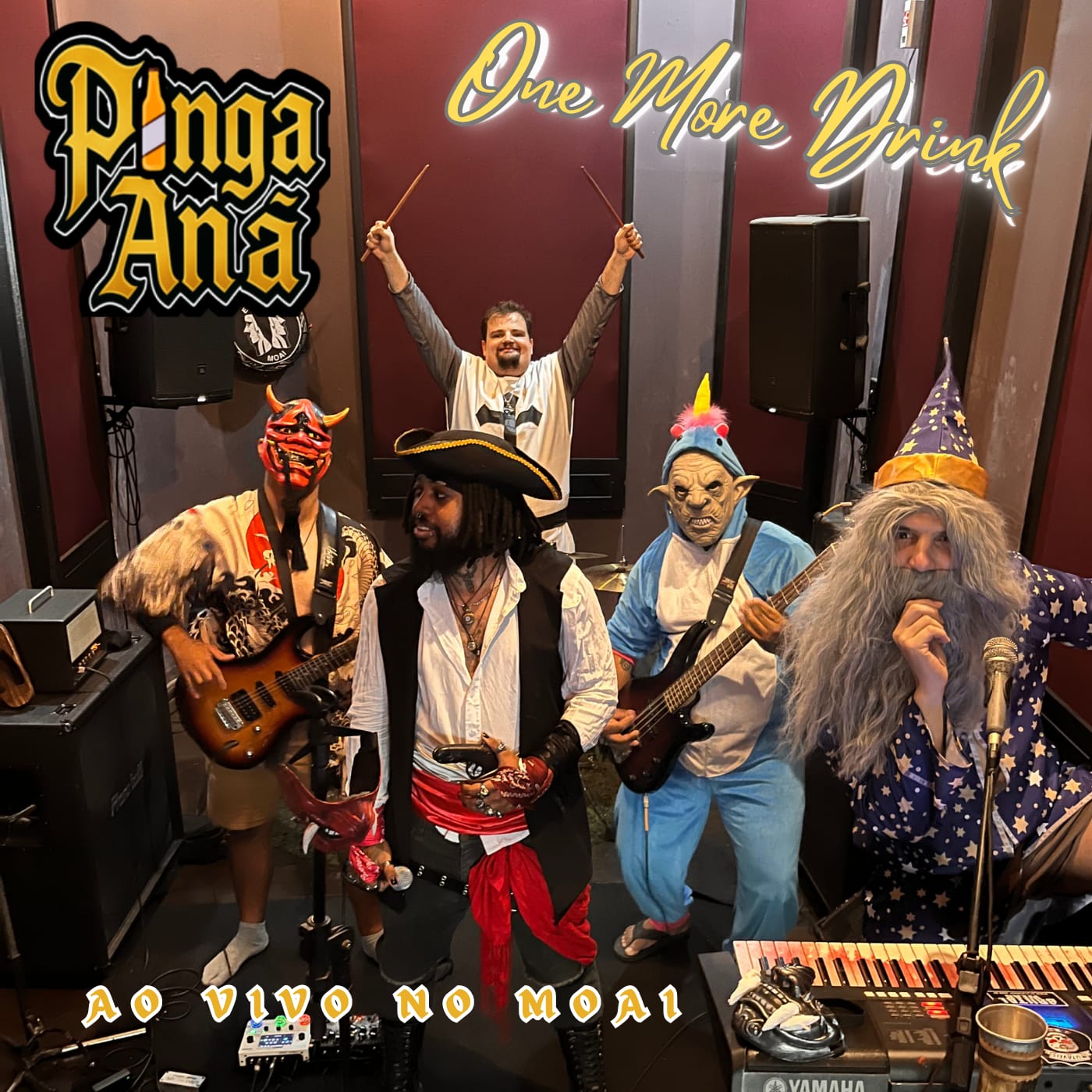 Gravação do CD ao vivo no Moai.