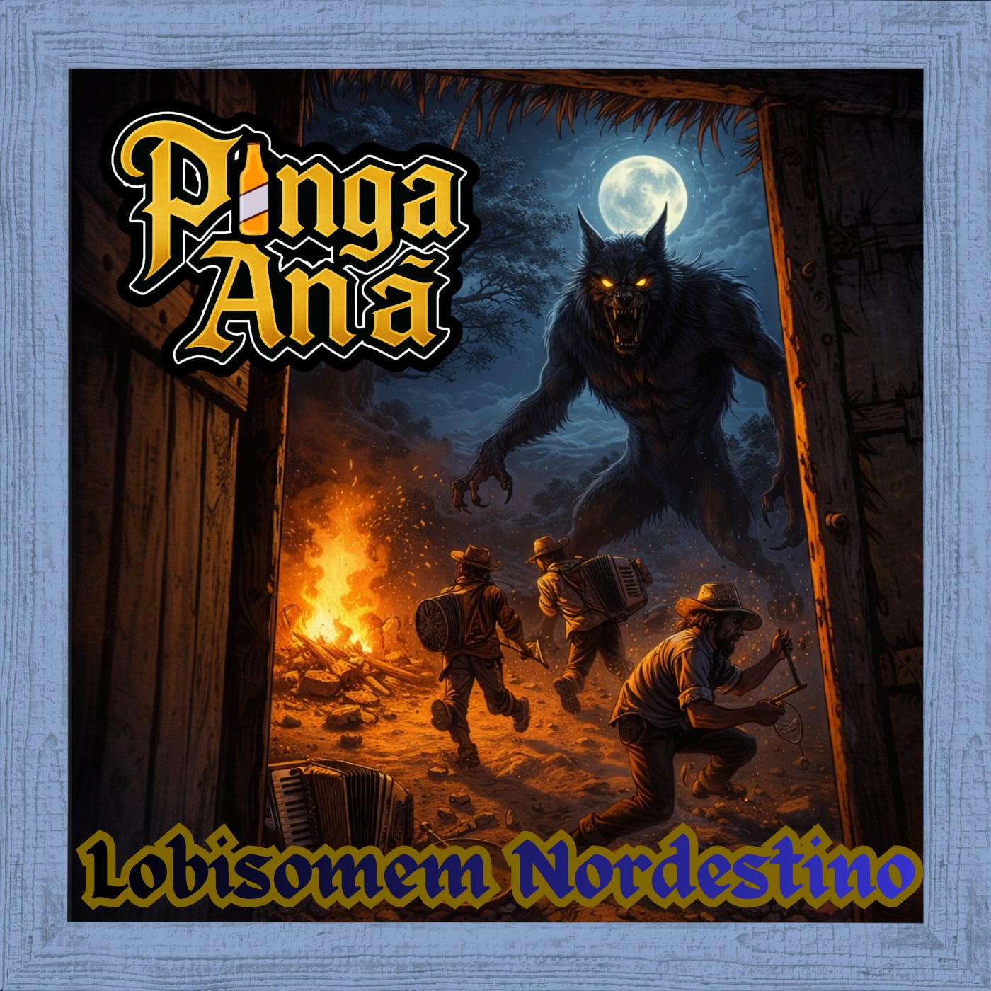 Capa: Lobisomem Nordestino.